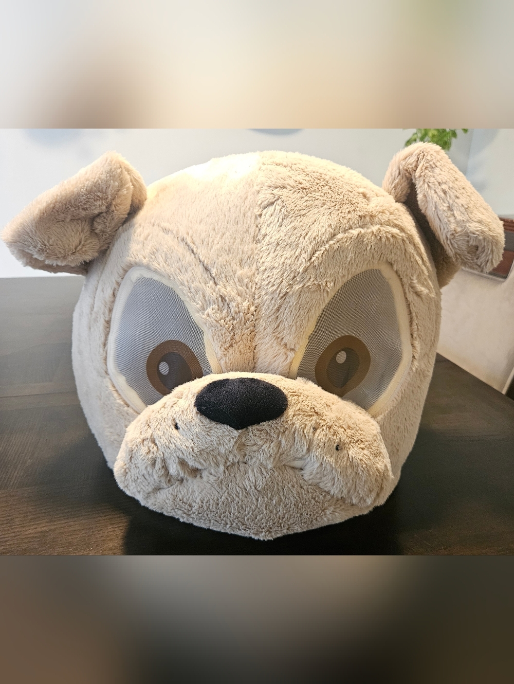 Dan Dee Collectors Choice Bog Greeter Heads Bulldog Costume Mask